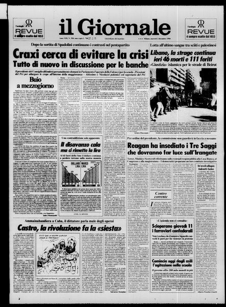 Il giornale : quotidiano del mattino